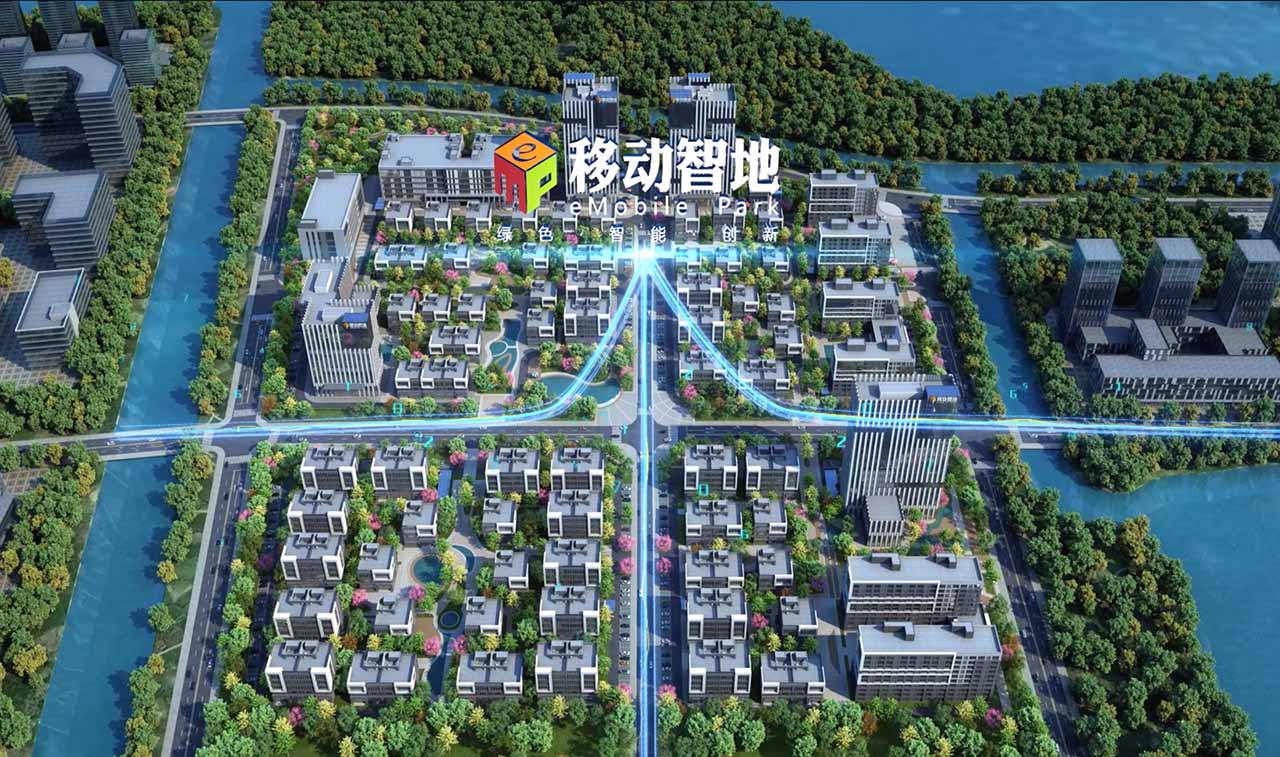 青岛智能物联网产业园 - 地产动画